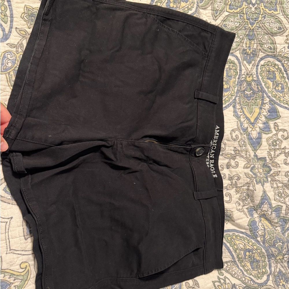 American Eagle Outfitters Black Women Shorts